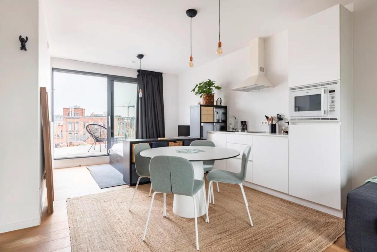 New Apartment With Big Terrace And Great Views! Leuven Ngoại thất bức ảnh